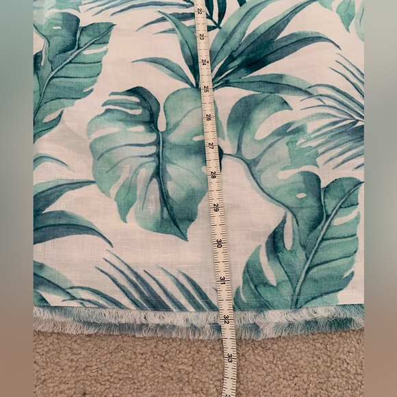 NWT Tommy Bahama Island Breeze Ruffle Sleeve linen dress, size Medium. - Picture 12 of 15